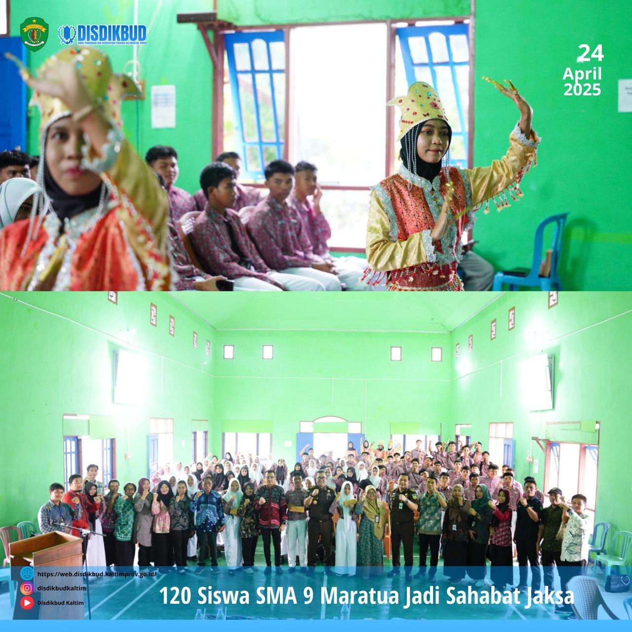 120 Siswa SMA 9 Maratua Jadi Sahabat Jaksa