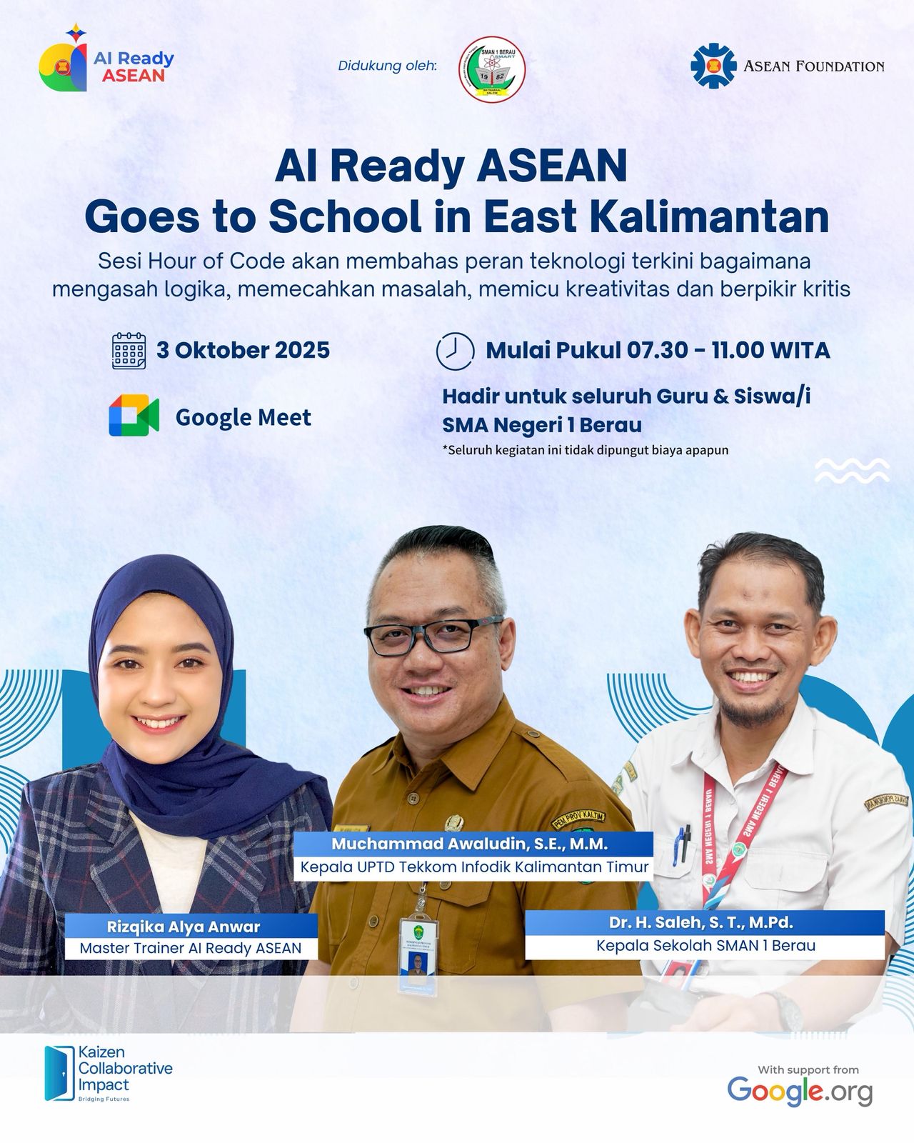 AI Ready ASEAN Goes To SMAN 1 Berau