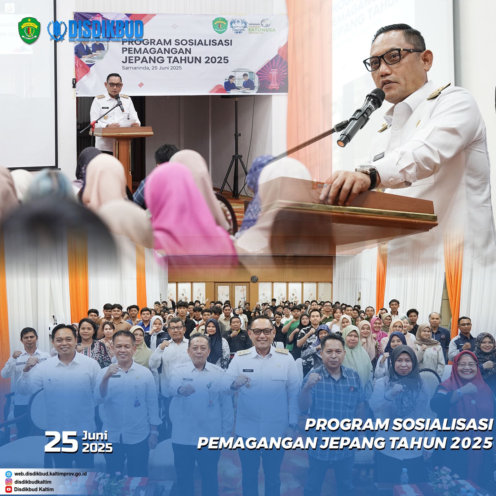 Wakil Gubernur Hadiri Sosialisasi Program Pemagangan Jepang Tahun 2025