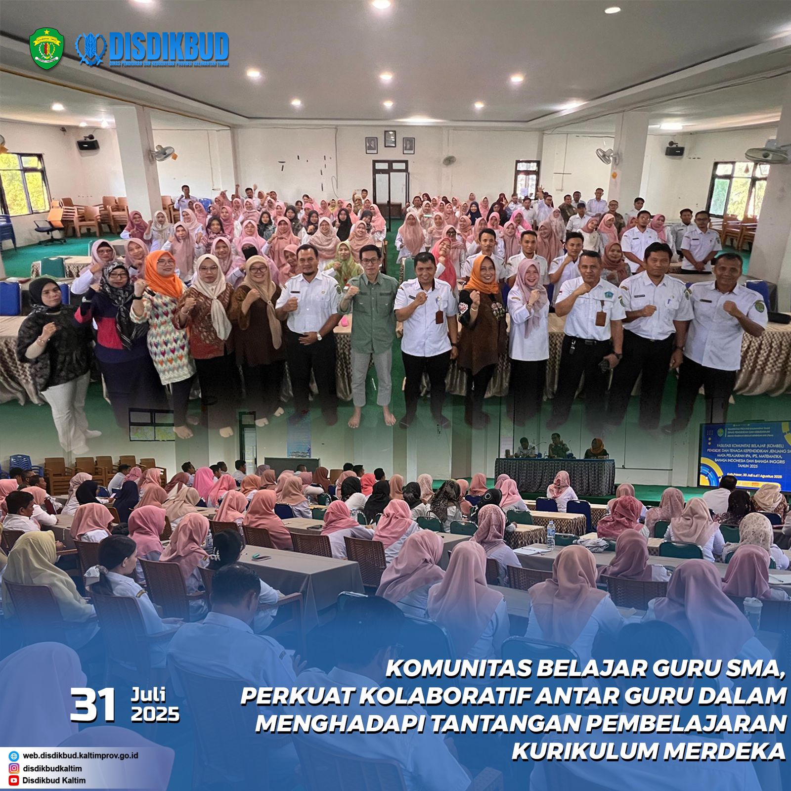 Bidang Pembinaan SMA Kumpulkan Guru SMA Guna Persiapkan Tantangan Implementasi Kurikulum Merdeka