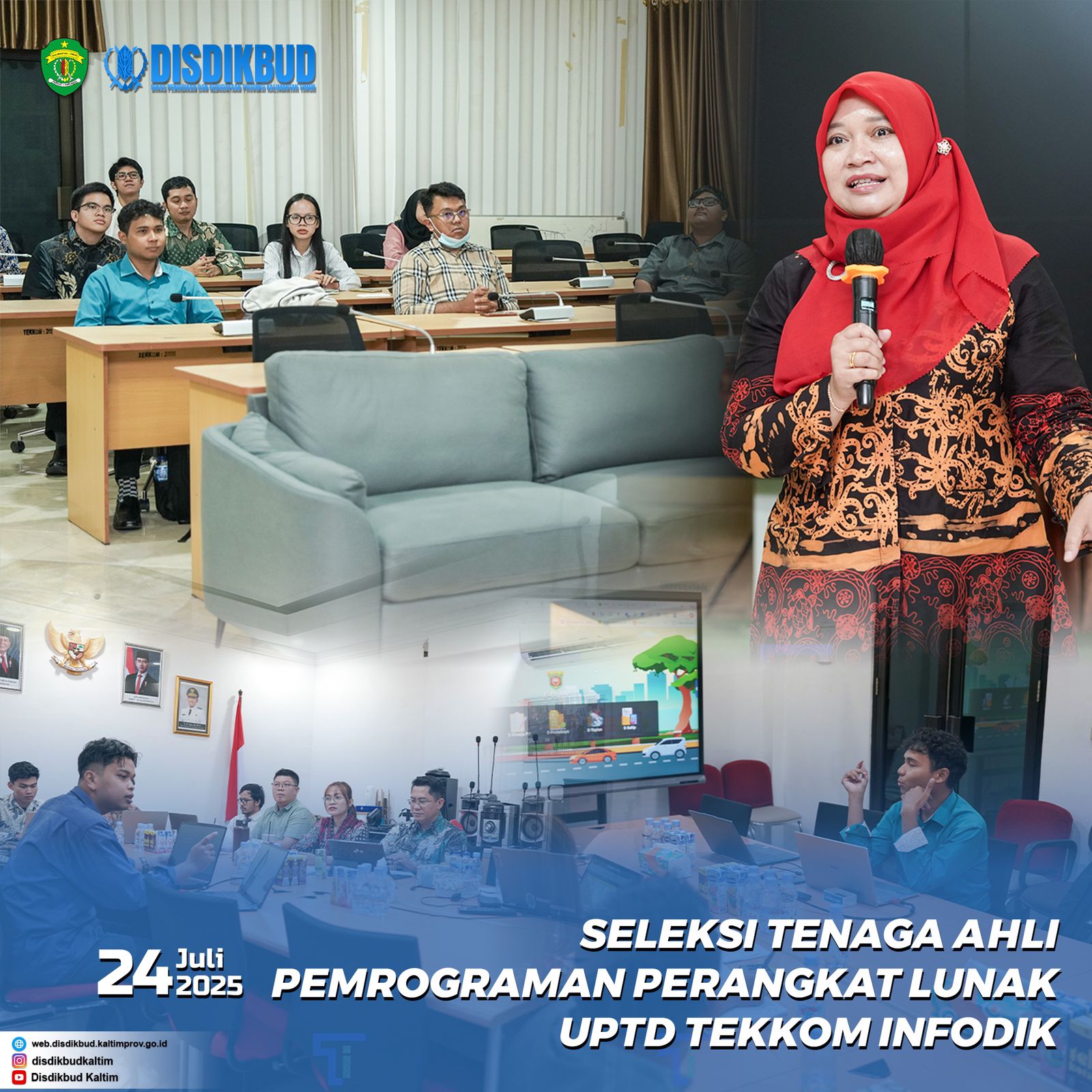 Seleksi Bagi Tenaga Ahli Pemograman di UPTD Tekkom dan Infodik