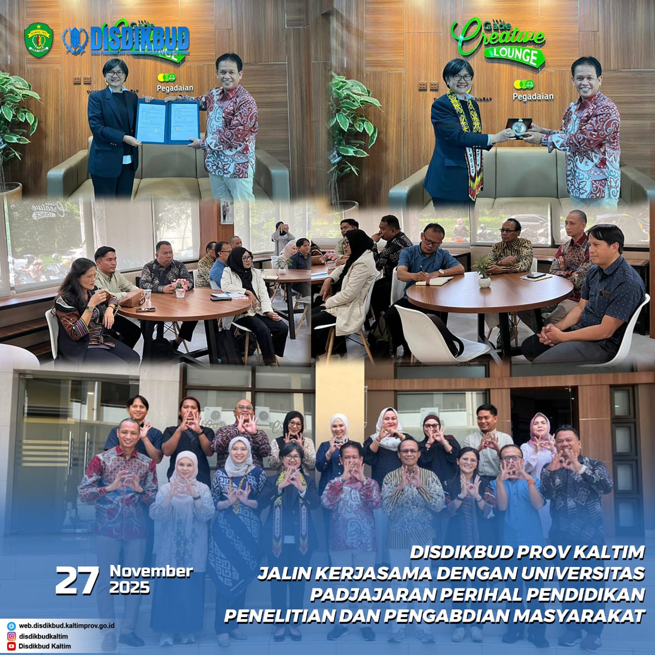 Disdikbud Jalin Kerjasama dengan Universitas Padjajaran