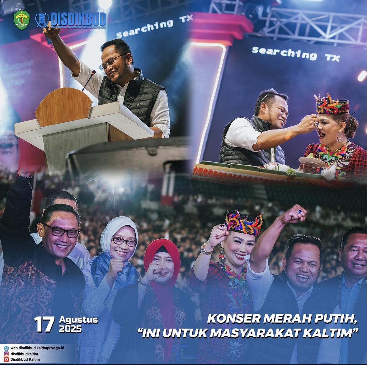 Konser Merah Putih 2025 Hibur Warga Kalimantan Timur