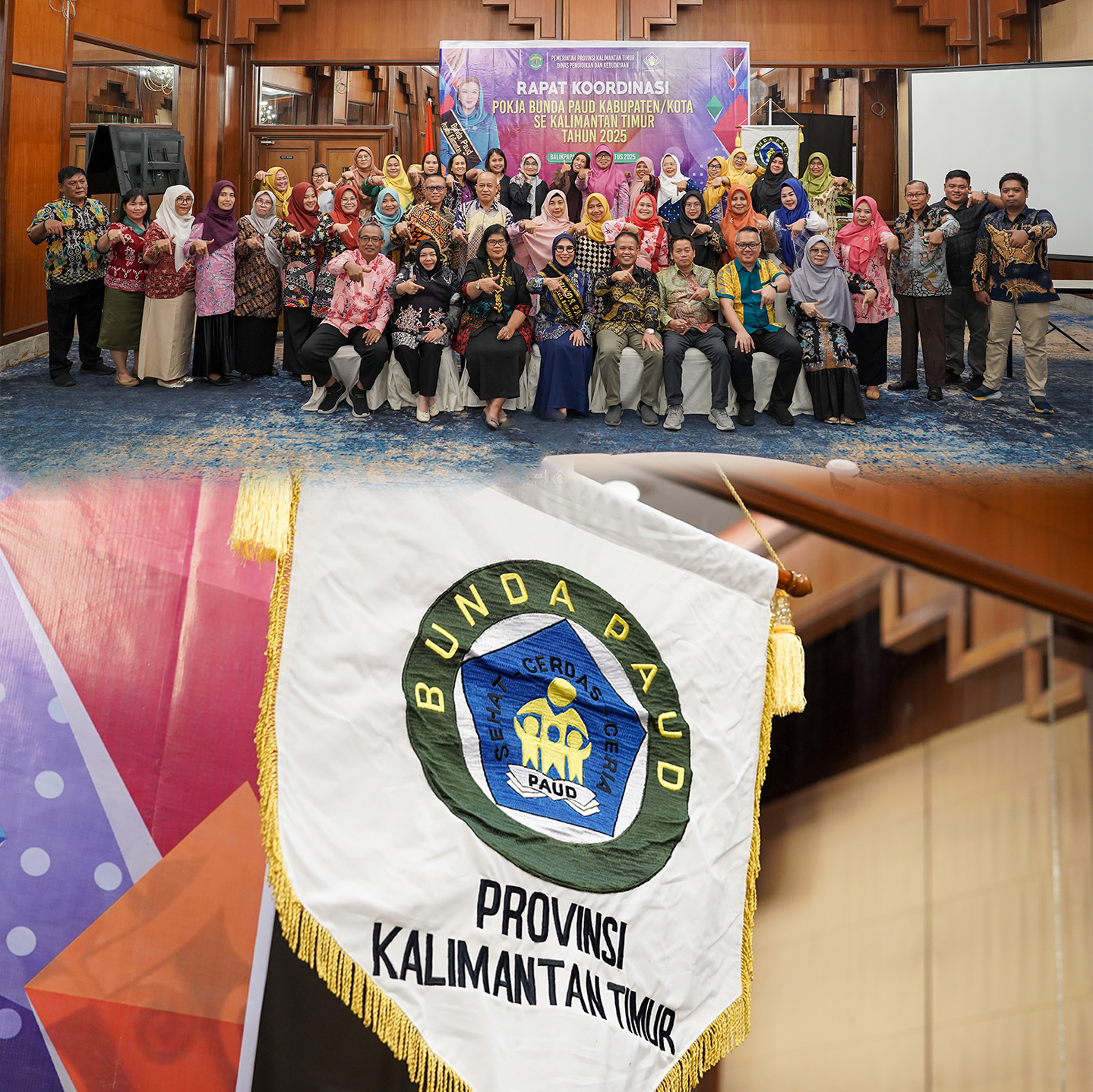 Rapat Koordinasi Pokja Bunda Paud Provinsi Kalimantan Timur