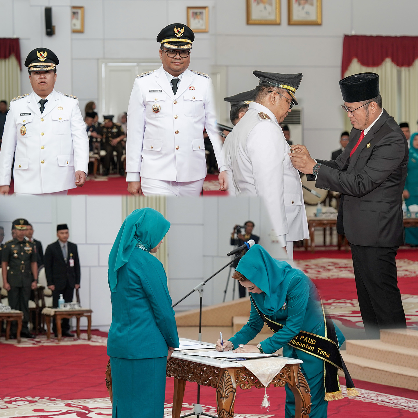 Pelantikan Bupati, Wakil Bupati, Ketua TP PKK, Ketua TP Posyandu, Ketua Dekranasda, dan Bunda Paud Kab. Kutai Kartanegara 2025-2030