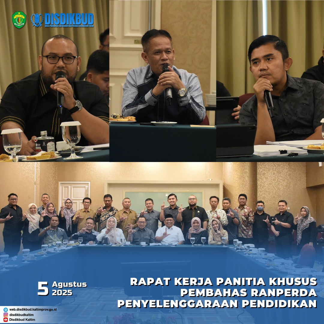 Rapat Kerja Panitia Khusus Pembahas Ranperda Penyelenggaraan Pendidikan