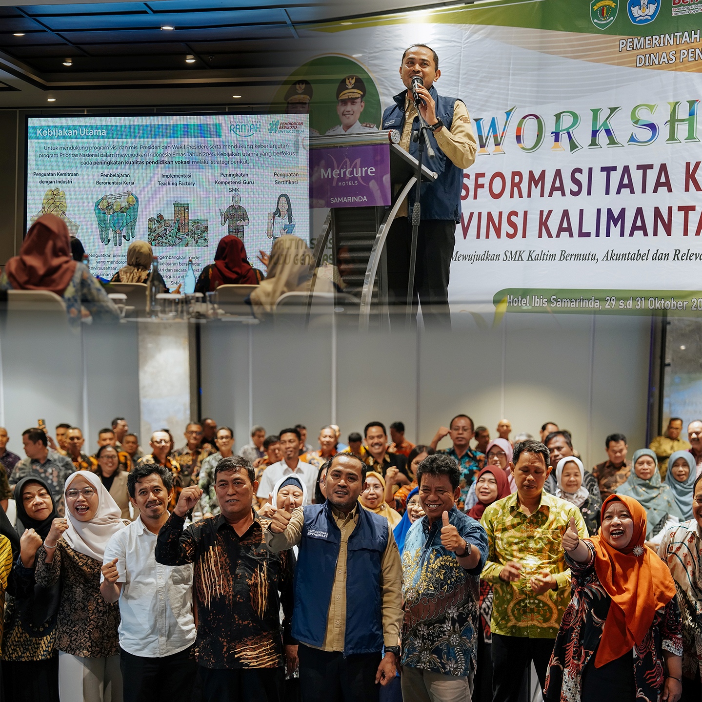 Workshop Transformasi Tata Kelola SMK 2025 Resmi Dibuka