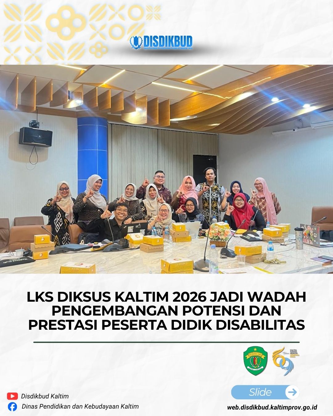 LKS Diksus Jadi Wadah Pengembangan Potensi dan Kompetensi Peserta Didik Disabilitas
