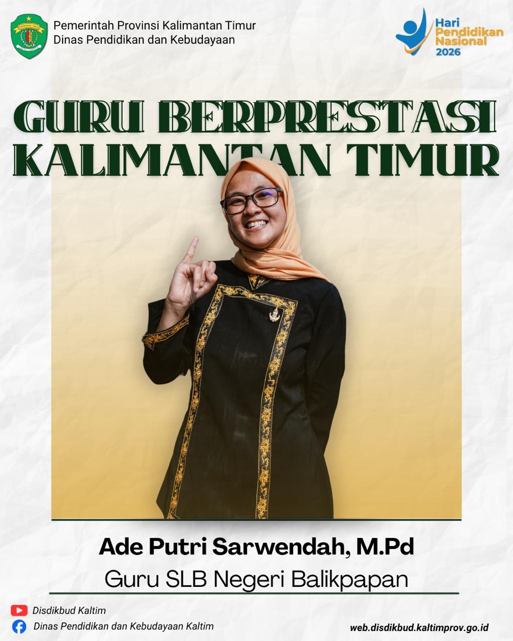 Prestasi Guru, Siswa dan Sekolah adalah Bukti Kerja Keras