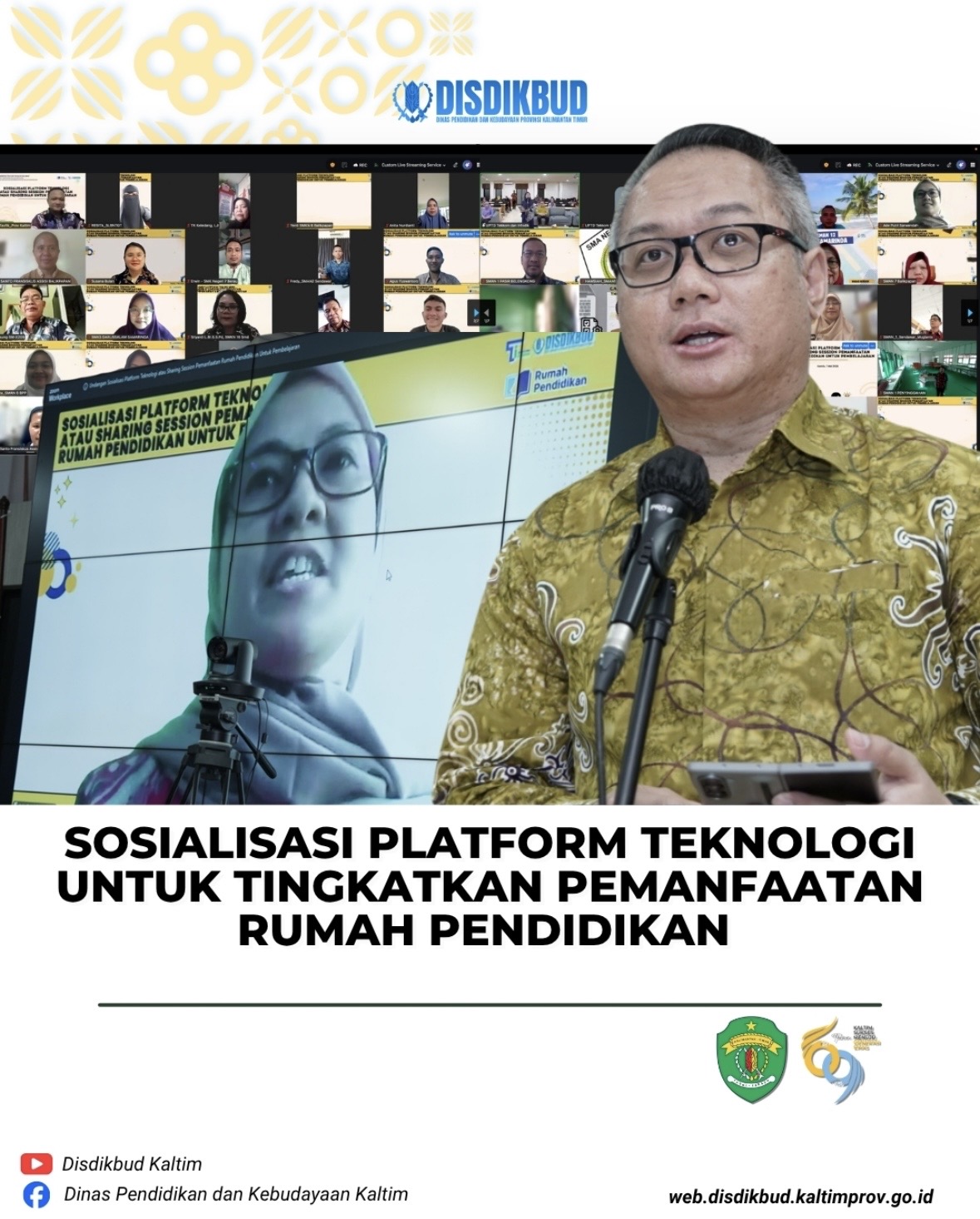Sosialisasi Platform Teknologi Untuk Tingkatkan Pemanfaatan Rumah Pendidikan