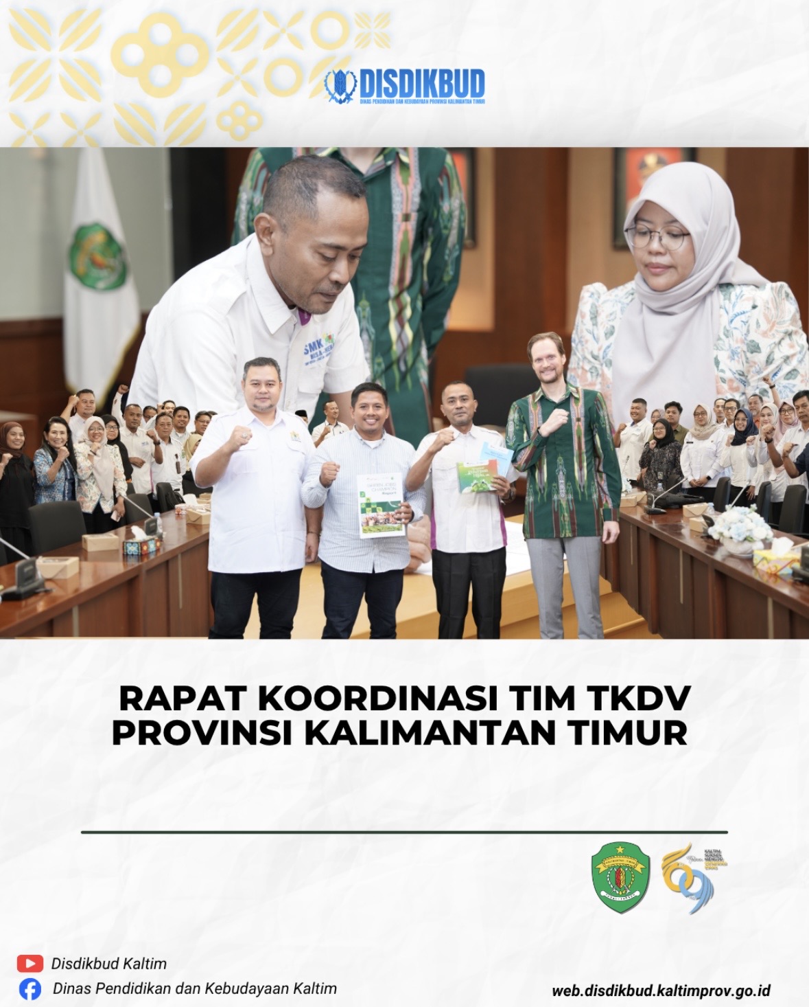 Pemprov Kaltim Gelar Rapat Koordinasi TKDV, Perkuat Sinergi Pengembangan SDM Vokasi