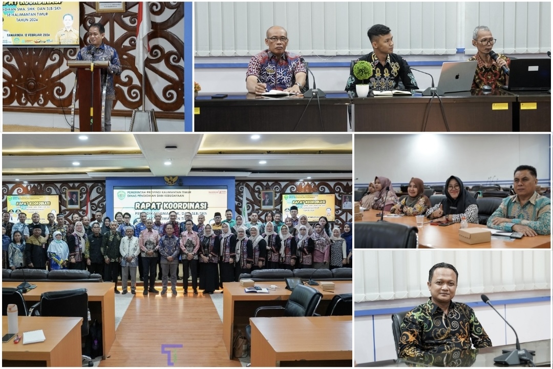 Rapat Koordinasi Pendidikan SMA, SMK, dan SLB/SKh Provinsi Kalimantan Timur