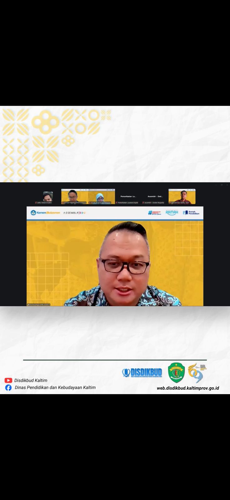 Roadshow Webinar Assemblr EDU Provinsi Kalimantan Timur Tahun 2026